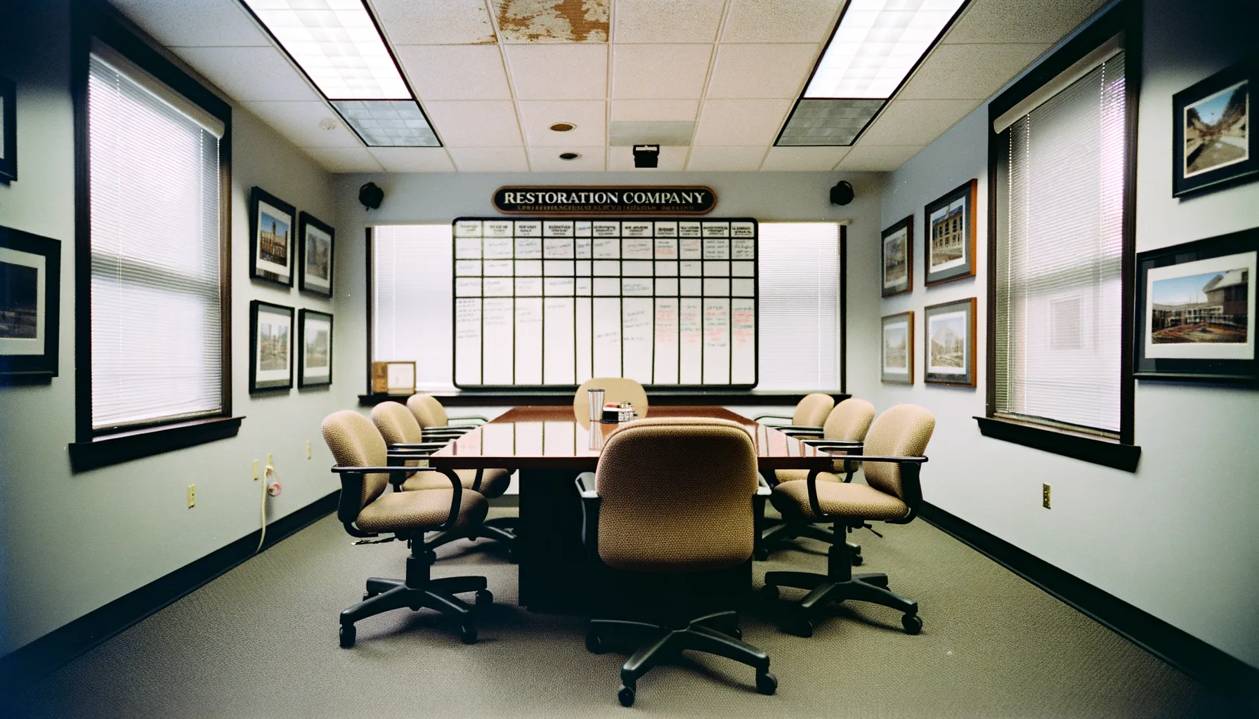 Water damage restoration service